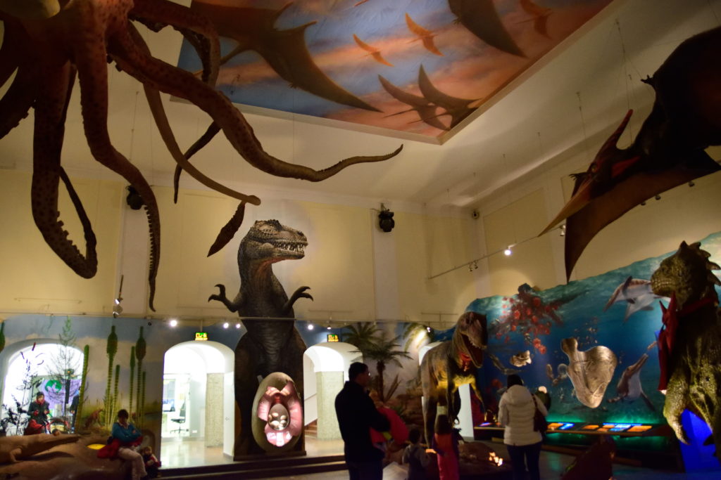 ザルツブルク自然博物館、恐竜コーナー