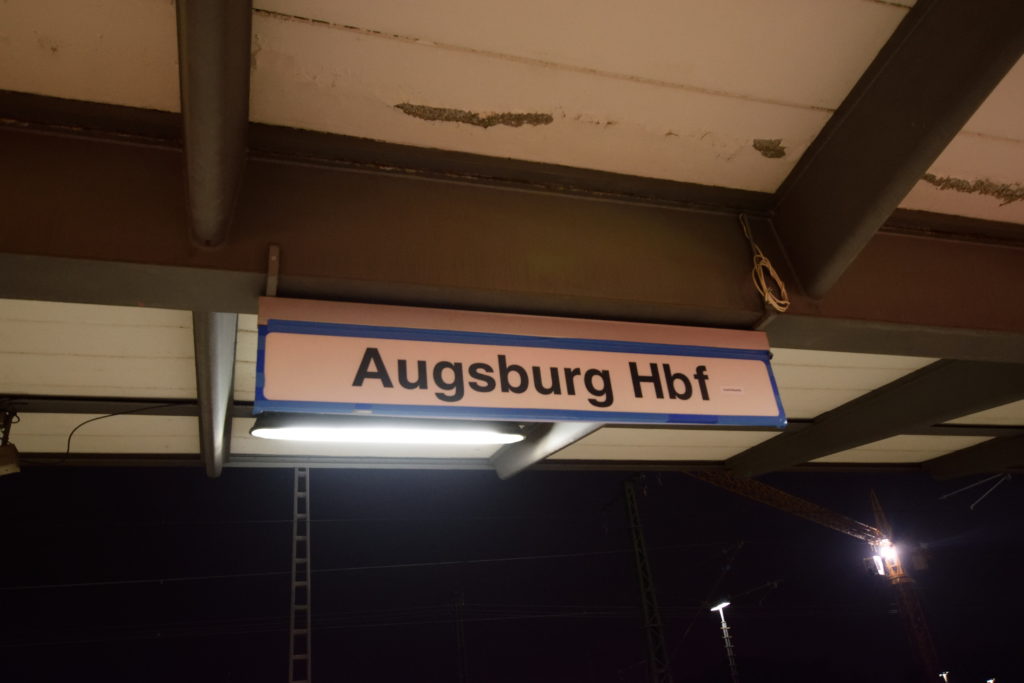 アウグスブルク、駅名