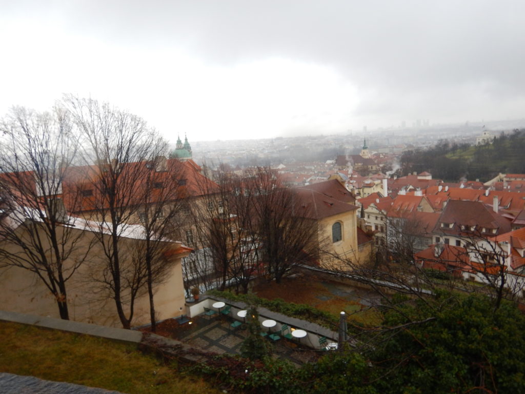 プラハの街の眺め