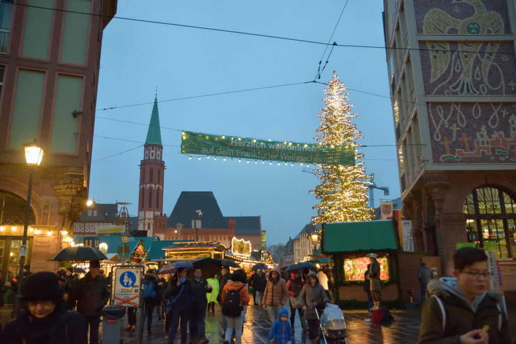 フランクフルトのクリスマスマーケット