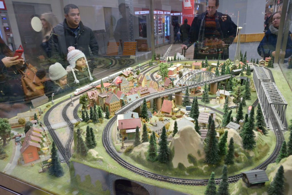 ケルン駅にあった鉄道模型