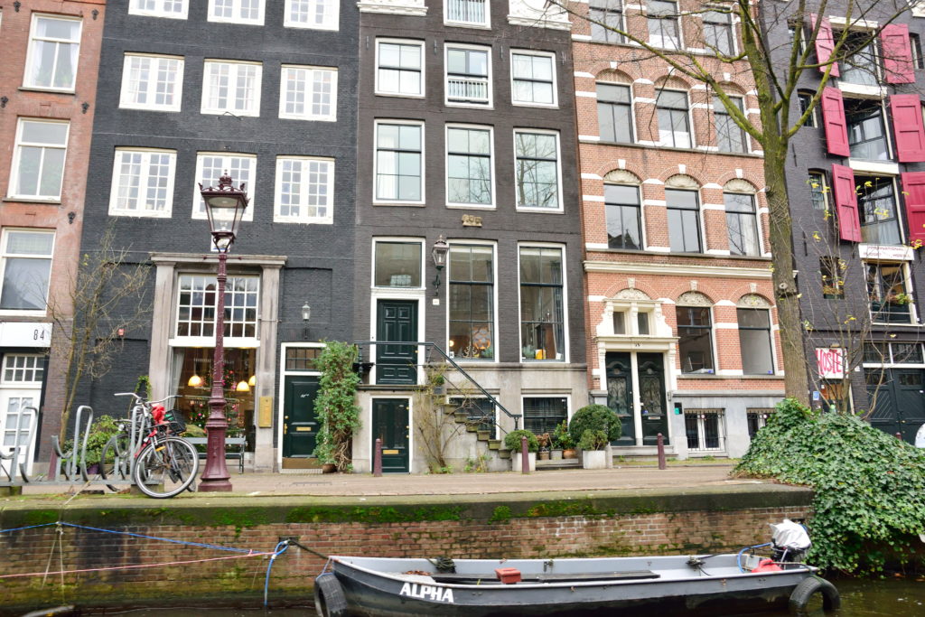 アムステルダムの街並み