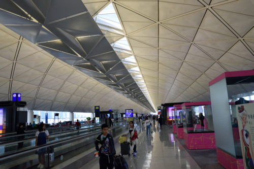 香港国際空港のターミナル
