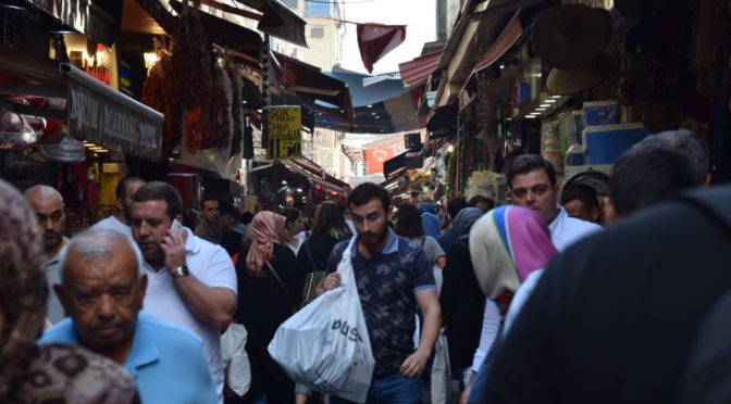 到着早々イスタンブール市街を散策|地球一周旅記DAY33
